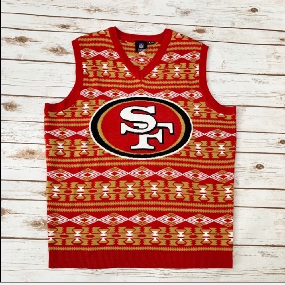 SF 49ers Knit Vest